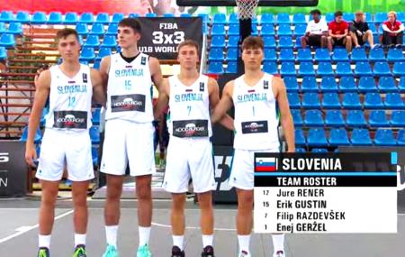 Enej Čebron Gerželj, SP U18 3x3, Madžarska